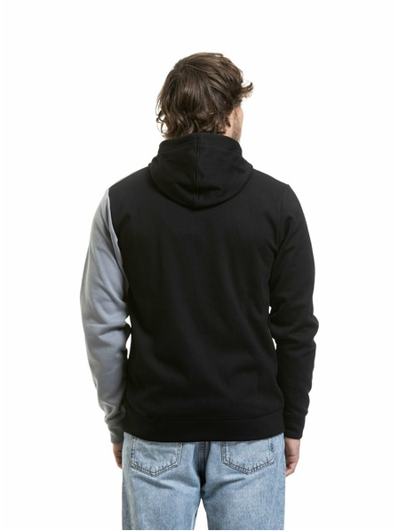 Meatfly Meatfly pánska technická mikina Lightyear Grey / Black
