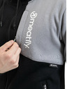 Meatfly Meatfly pánska technická mikina Lightyear Grey / Black