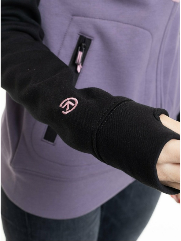 Meatfly Meatfly dámska technická mikina Omni Purple