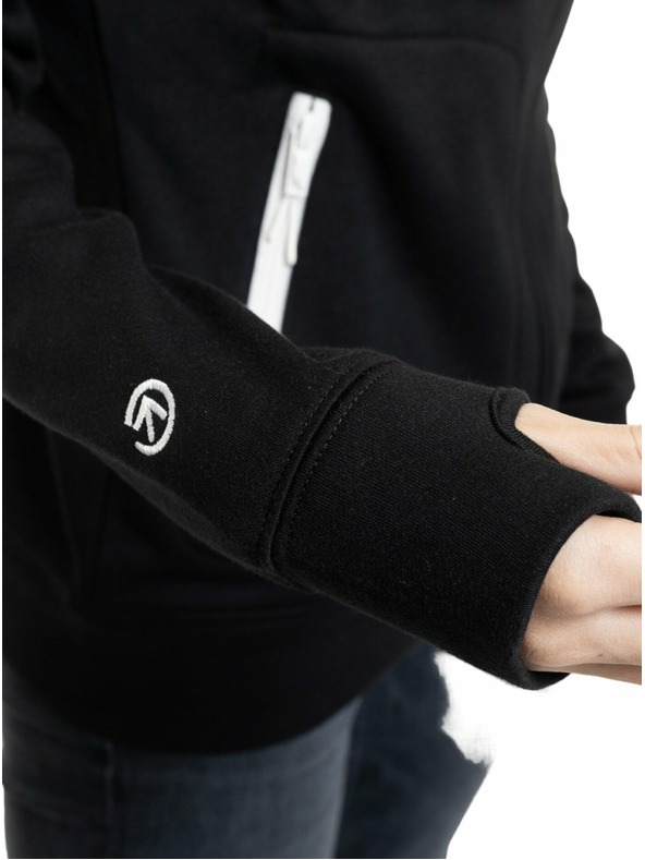 Meatfly Meatfly dámska technická mikina Omni Black