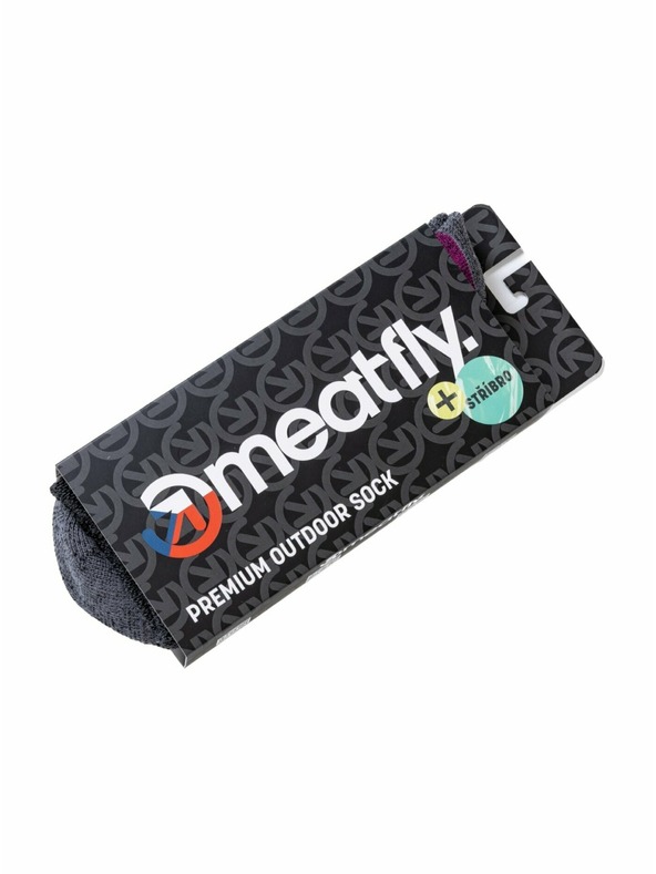 Meatfly Meatfly outdoorové ponožky Premium Magenta
