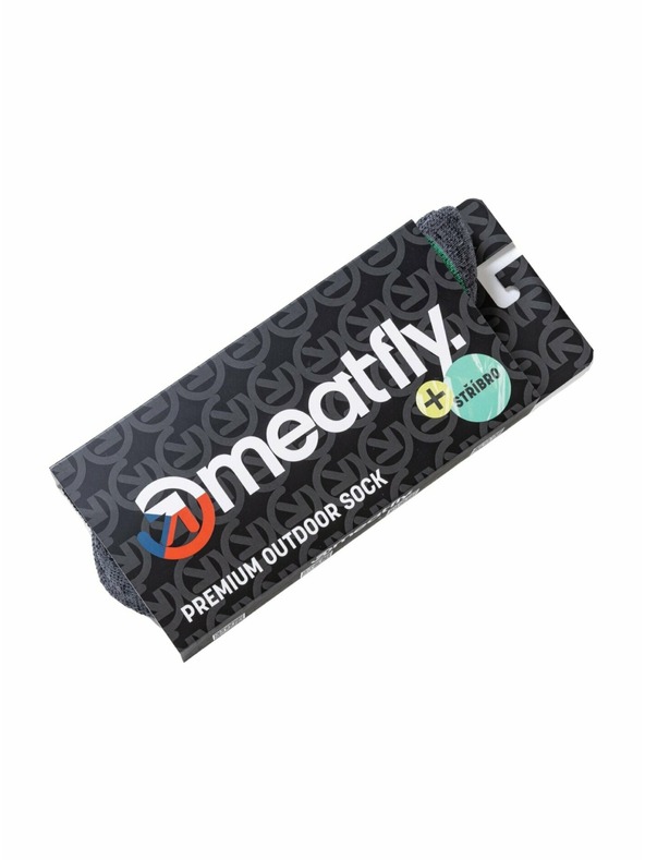 Meatfly Meatfly outdoorové ponožky Premium Neon Green