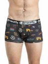 Meatfly Meatfly pánske boxerky Balboa Double Pack Badges