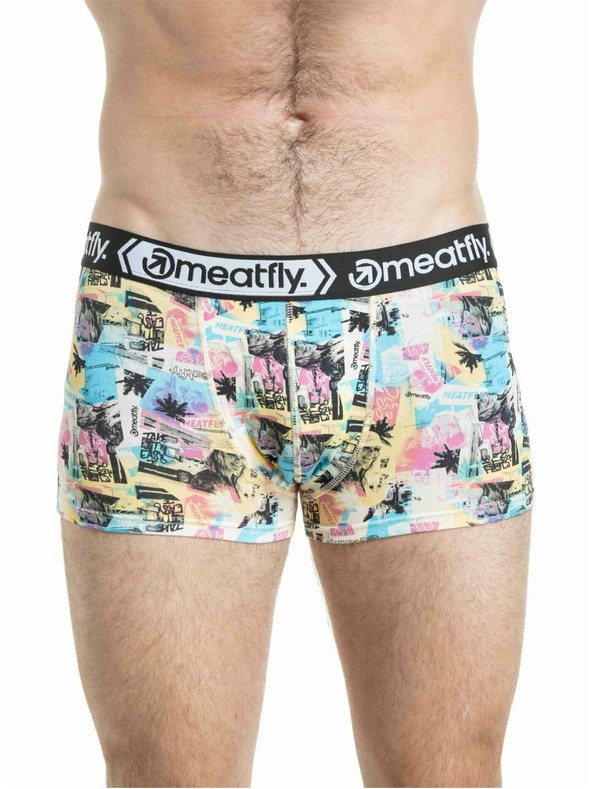 Meatfly Meatfly pánske boxerky Balboa Double Pack Space / Easy