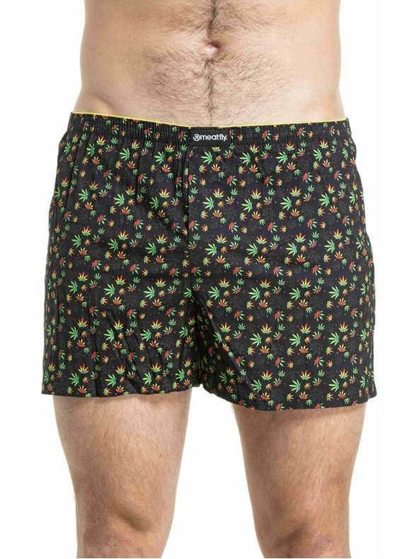 Meatfly Meatfly pánske trenírky Agostino Leafs Double Pack