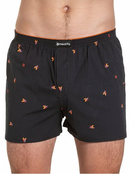 Meatfly Meatfly pánske trenírky Agostino Double Pack I - Flies