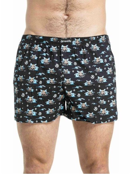 Meatfly Meatfly pánske trenírky Agostino SK8 Skeleton / Fly Double Pack