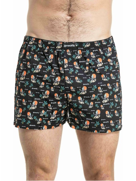 Meatfly Meatfly pánske trenírky Agostino SK8 Skeleton / Fly Double Pack