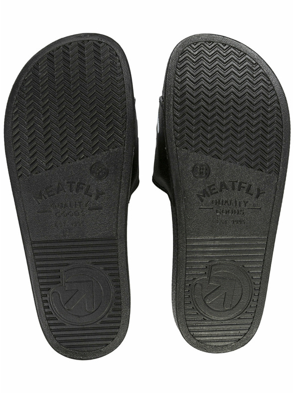 Meatfly Meatfly dámske papuče Hudson Ladies Black/White