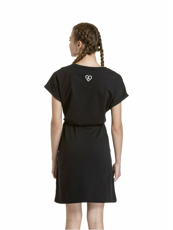 Meatfly Meatfly dámske šaty Lottie Black