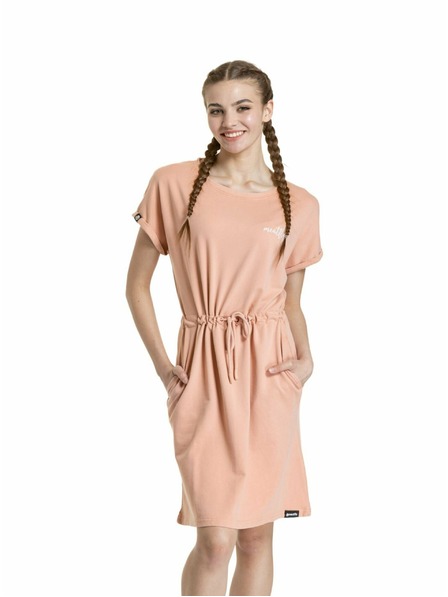 Meatfly Meatfly dámske šaty Lottie Coral Sands