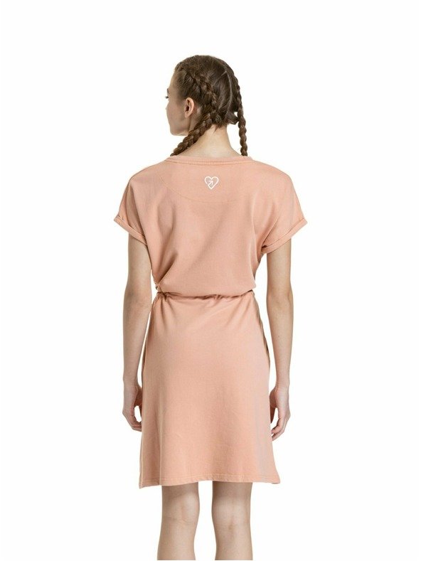 Meatfly Meatfly dámske šaty Lottie Coral Sands