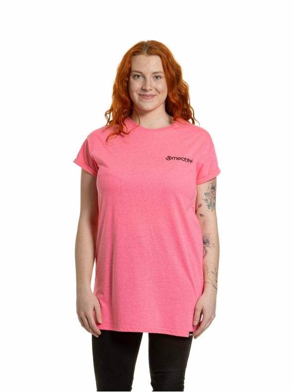 Meatfly Meatfly dámske šaty Senna Neon Pink