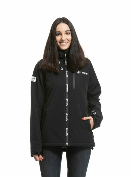 Meatfly Meatfly dámska softshell bunda Zaja Black
