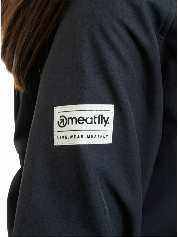 Meatfly Meatfly dámska softshell bunda Zaja Black