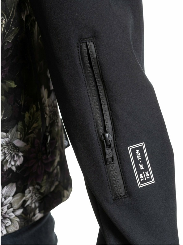 Meatfly Meatfly dámska softshell bunda Zaja Black / Straws