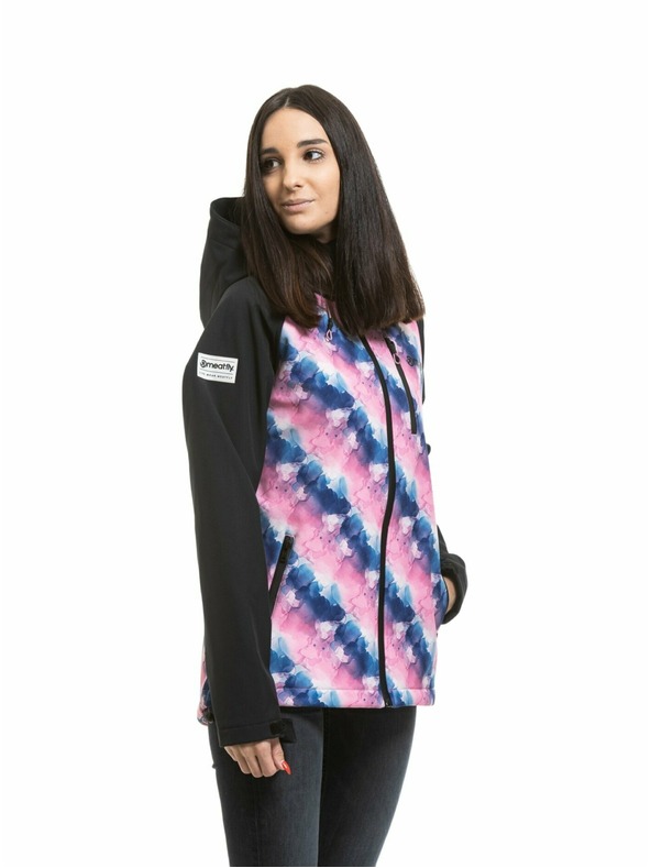 Meatfly Meatfly dámska softshell bunda Zaja Black / Bubbles