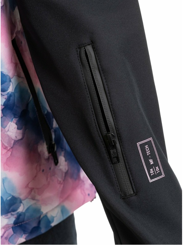 Meatfly Meatfly dámska softshell bunda Zaja Black / Bubbles