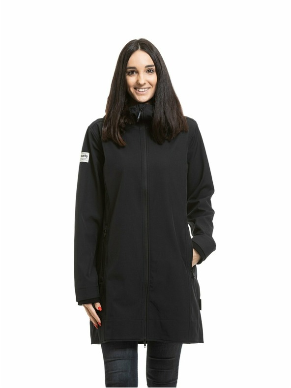 Meatfly Meatfly dámsky softshell kabát Thea Black