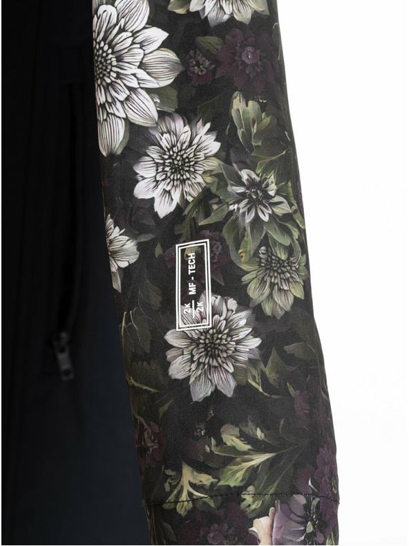 Meatfly Meatfly dámsky softshell kabát Thea Straws / Black