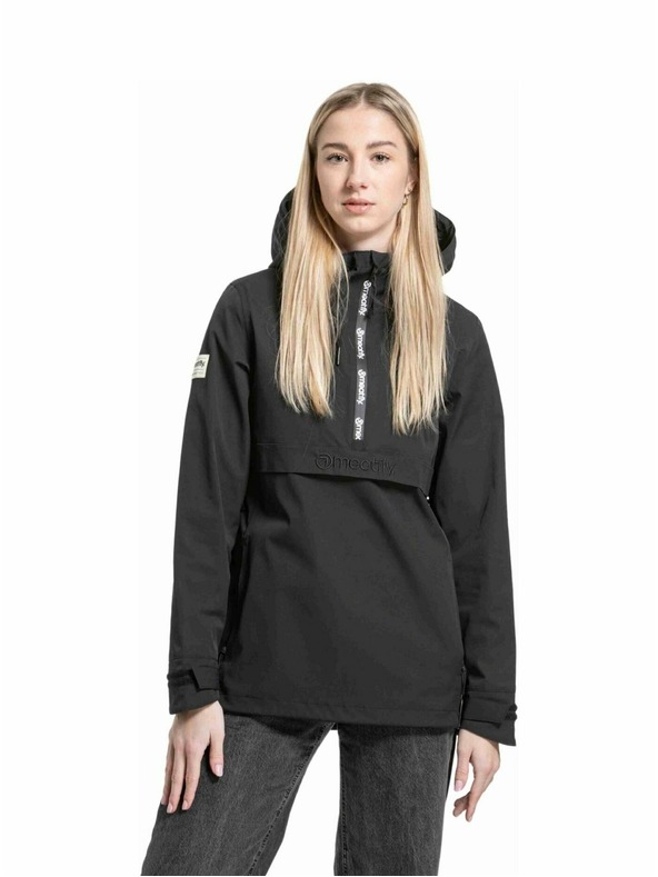 Meatfly Meatfly dámska street bunda Kalle Black / Black Logo