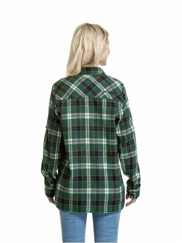 Meatfly Meatfly dámska košeľa Courtney Dark Green