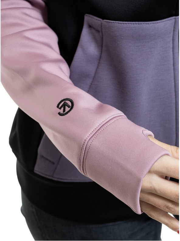 Meatfly Meatfly dámska technická mikina Alisha Purple/Black