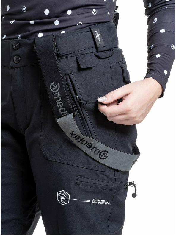 Meatfly Meatfly dámske SNB & SKI nohavice Foxy Black