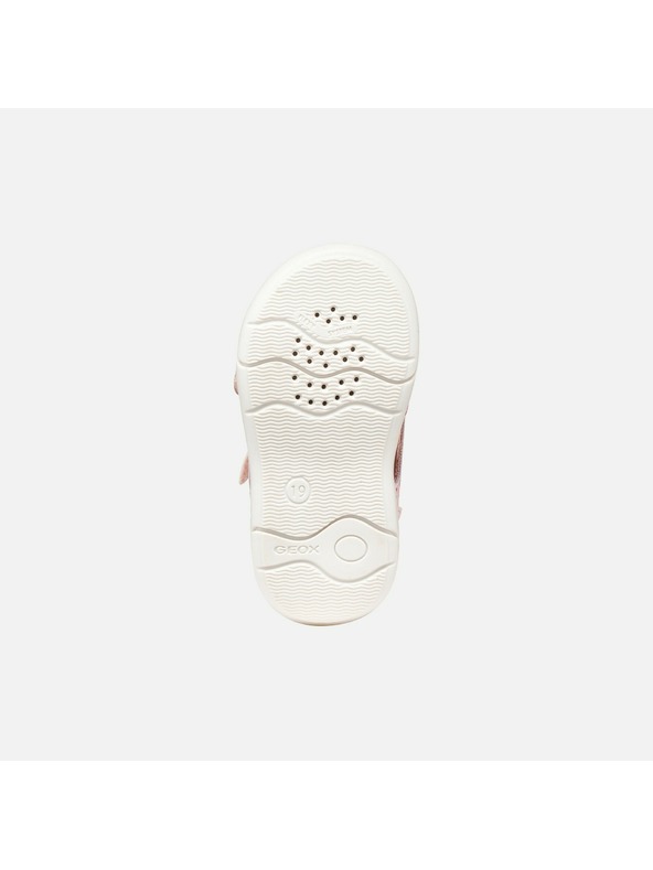 Geox Ružové dievčenské sandále na prvé krôčky Geox Sandal Zapito