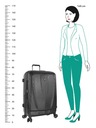 Heys Cestovný kufor Heys Vantage Smart Luggage L Black