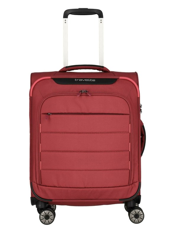 Travelite Červený cestovný kufor Travelite Skaii 4w S