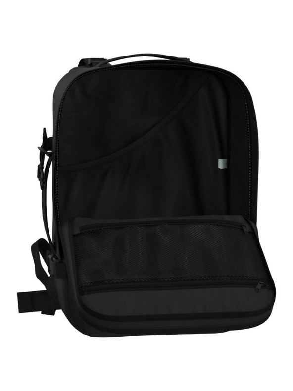 CabinZero Čierny batoh CabinZero Military 36L Absolute Black