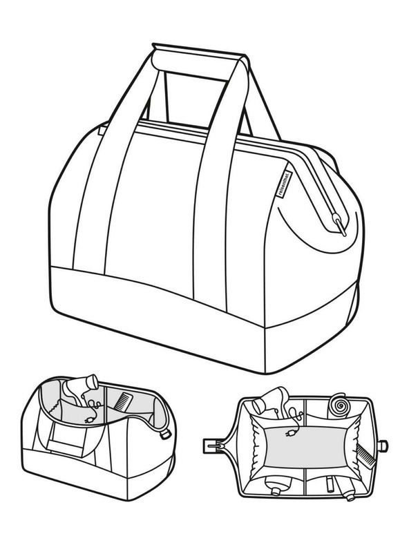 Reisenthel Béžová dámska cestovná taška Reisenthel Allrounder M Twist Coffee