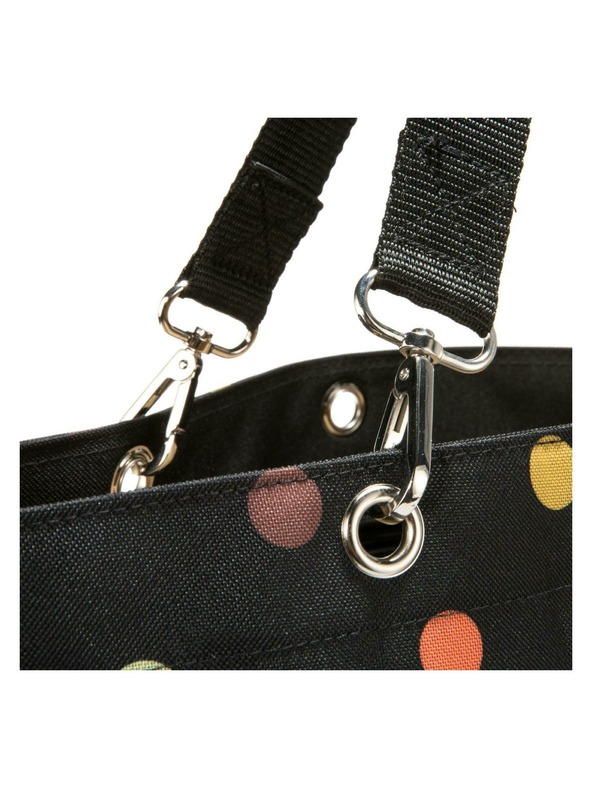 Reisenthel Zelená dámska bodkovaná veľká nákupná taška Reisenthel Shopper XL