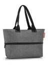 Reisenthel Taška Reisenthel Shopper E1 Gray Gray Striped Shopper Bag
