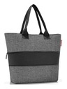 Reisenthel Taška Reisenthel Shopper E1 Gray Gray Striped Shopper Bag