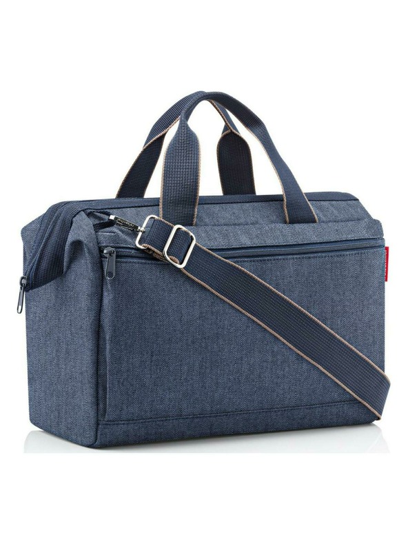 Reisenthel Cestovná taška Reisenthel Allrounder S Pocket Herringbone Dark Blue