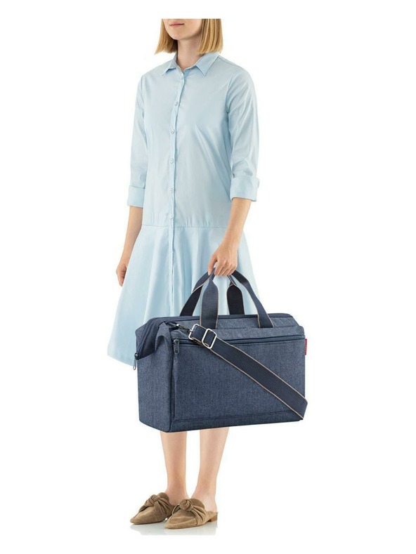 Reisenthel Cestovná taška Reisenthel Allrounder S Pocket Herringbone Dark Blue