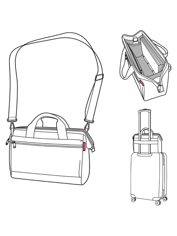 Reisenthel Cestovná taška Reisenthel Allrounder S Pocket Herringbone Dark Blue