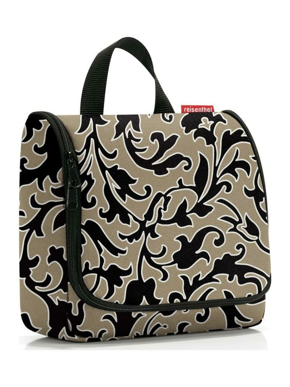 Reisenthel Khaki dámska vzorovaná kozmetická taška Reisenthel Toiletbag Baroque Marble