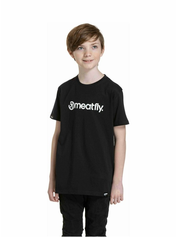 Meatfly Meatfly detské tričko Bart Black | Čierna | Veľkosť 146 | 100% bavlna