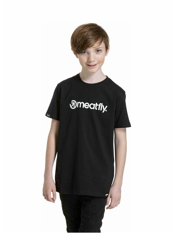 Meatfly Meatfly detské tričko Bart Black | Čierna | Veľkosť 146 | 100% bavlna