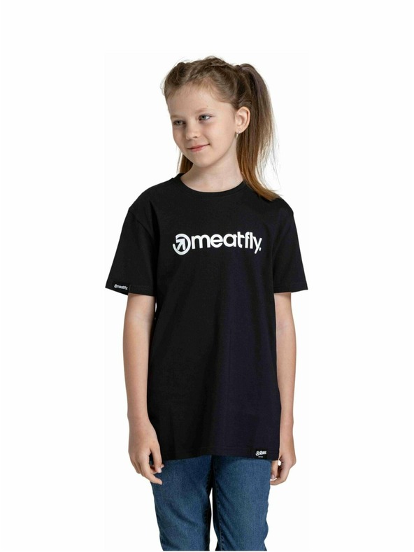 Meatfly Meatfly detské tričko Bart Black | Čierna | Veľkosť 146 | 100% bavlna