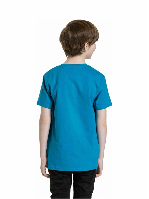 Meatfly Meatfly detské tričko Bart Funky Blue | Modrá | Veľkosť 146 | 100% bavlna