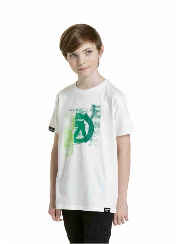 Meatfly Meatfly detské tričko Artee White | Biela | Veľkosť