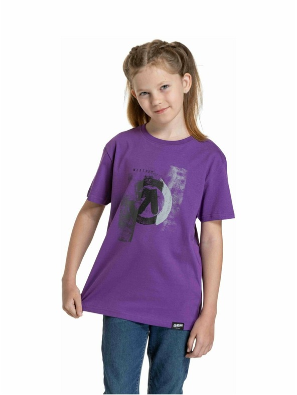 Meatfly Meatfly detské tričko Artee Violet | Fialová | Veľkosť 134 | 100% bavlna