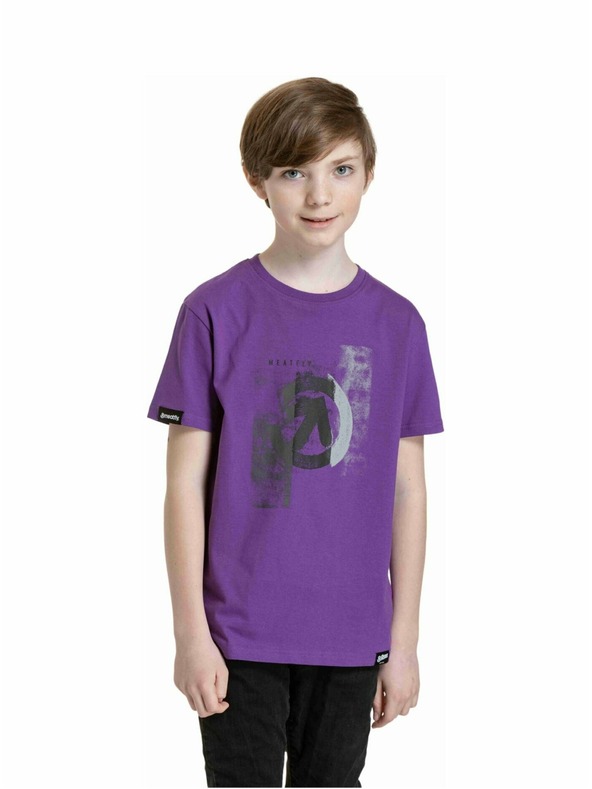 Meatfly Meatfly detské tričko Artee Violet | Fialová | Veľkosť 134 | 100% bavlna