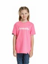 Meatfly Meatfly detské tričko Bart Neon Pink | Ružová | Veľkosť 146 | 100% bavlna