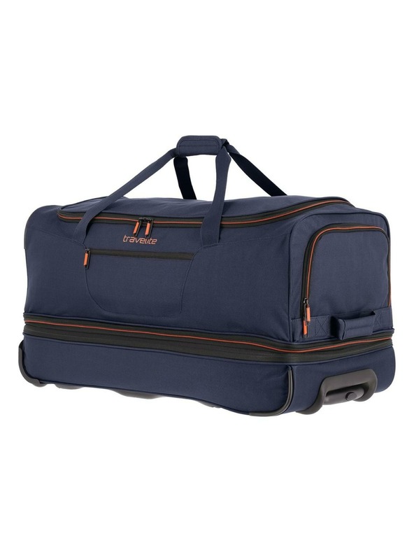 Travelite Taška na kolieskach Travelite Basics L Navy/orange