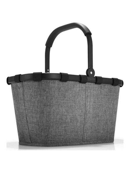 Reisenthel Sivý nákupný košík Reisenthel Carrybag Twist Silver